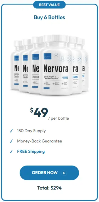 Buy Nervora 6 Bottle